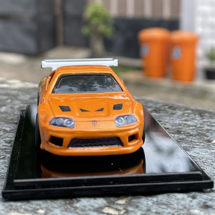 ✅COD Hot Wheels Fast Furious Toyota Supra Orange Mk4 Custom Ff Limited