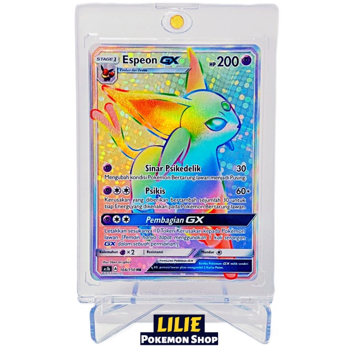 ✅COD Espeon Gx Hr - Pokemon Tcg Indonesia Diskon