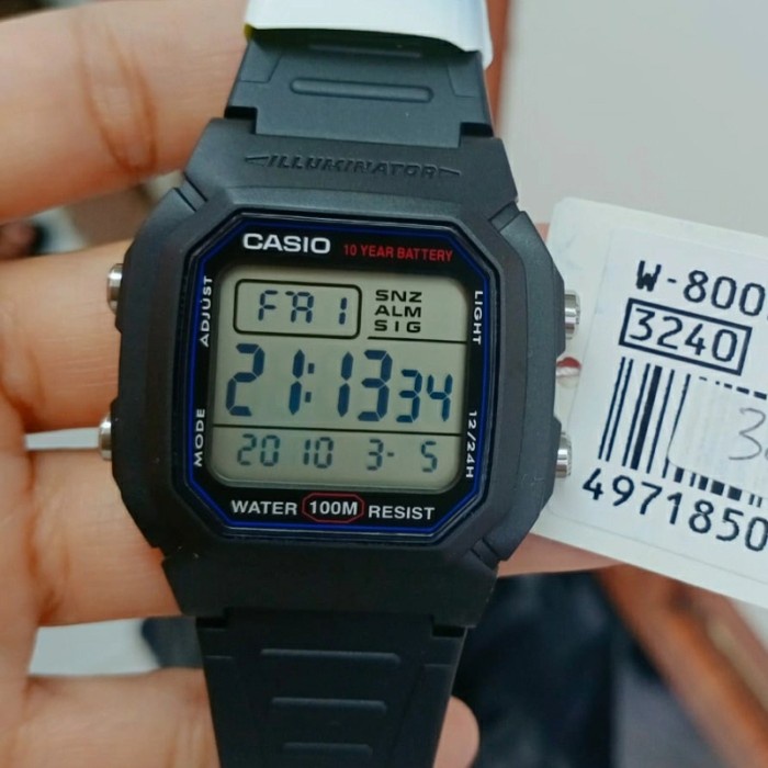 ✅New Ori Casio Original Garansi 1Tahun Digital Rubber Karet Sport Jam Tangan Terbatas