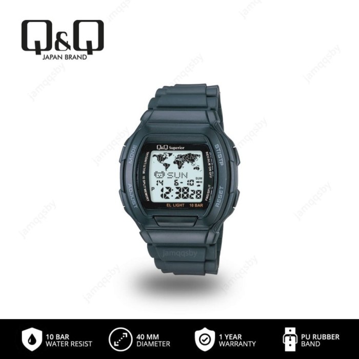 ✅New Ori Jam Tangan Pria QQ Qnq Qq Data Bank Mmw3 Mmw3P Original Diskon