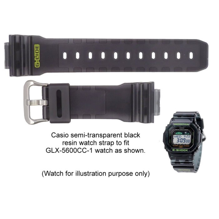 ✅New Ori Tali Band Strap Casio Gshock Original Glx-5600C-1 Glx 5600C 1 Terbaru