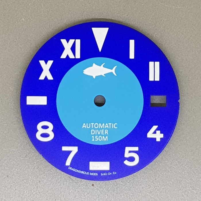 ✅New Ori Dragonshroud 7002 California Dial Blue Mod For Seiko Watches Terbatas