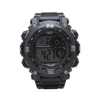 ✅New Ori QQ Qq Digital Jam Tangan Pria Hitam M133J001Y Original Limited