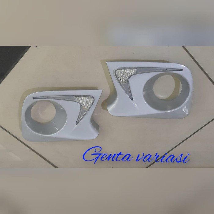 ✅Original Cover Ring Foglamp All New Avanza Xenia Tahun 2012 - 2013 White Diskon