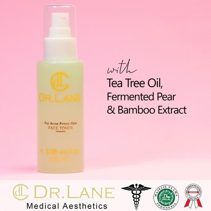 Acne Face Toner Dr. Lane Skincare / Toner Jerawat dan Kulit Berminyak