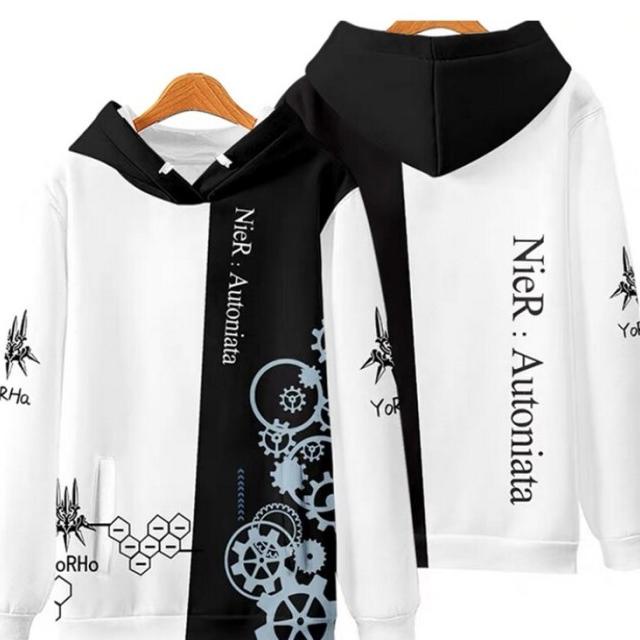 Best Seller Jaket Nier Automata Yorha No. 2 Type B 2B Cosplay Hoodie