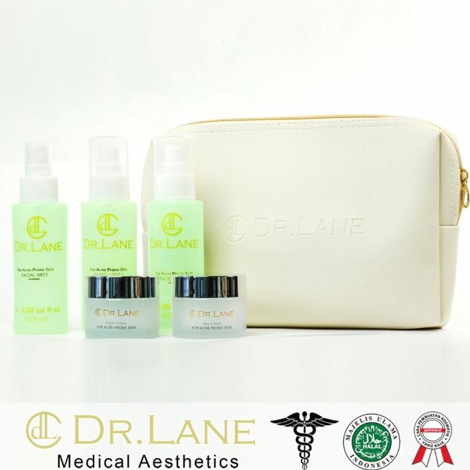 Dr. Lane Starter Paket Acne Series / Skincare Kulit Berjerawat / BPOM