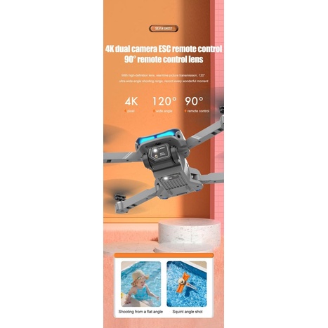 Drone XT9 Dual lense, Remote Control Drone Kamera HD Dual Lens Camera