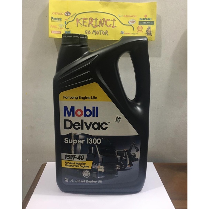 ✨Baru Oli Mobil Delvac Super 1300 15W-40 5L - Oli Diesel Mobil Delvac Super Berkualitas