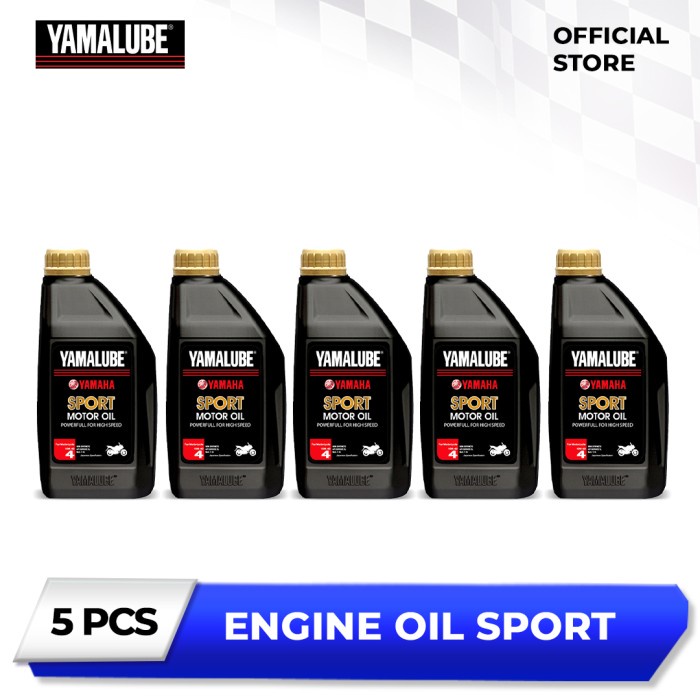 ✨Baru Yamaha Yamalube Engine Oil Sport [Pack Of 5] Diskon