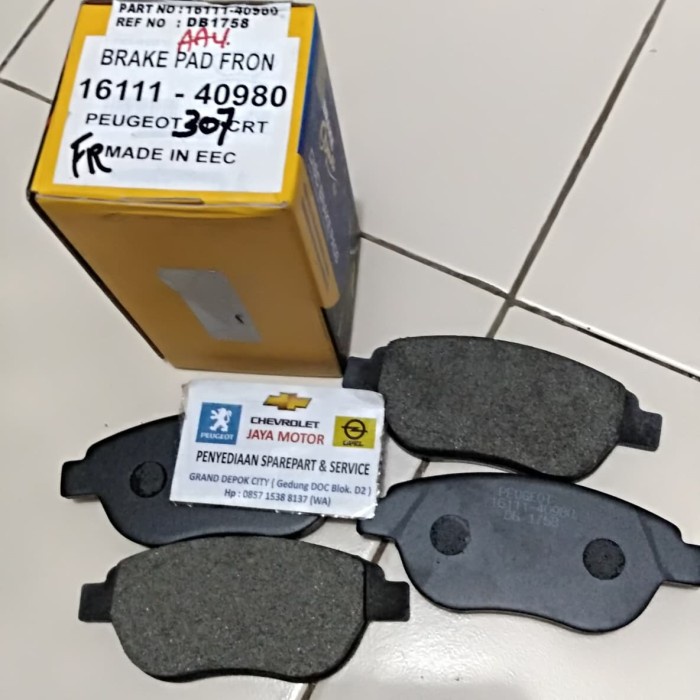 ✨Ori Kampas Rem Depan Peugeot 307 Diskon