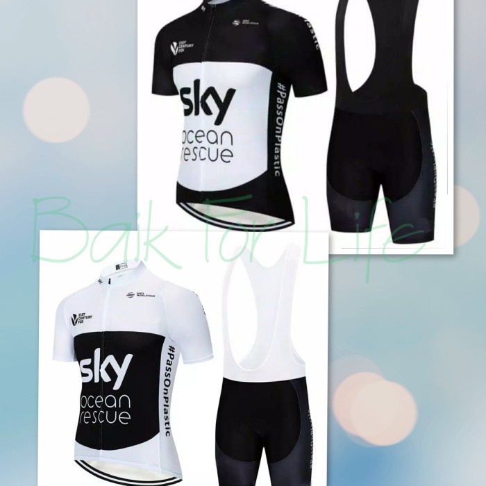 [COD] Jersey Sepeda Balap Team Sky Jersey Road Bike Jersey Roadbike Bmc Bora Berkualitas