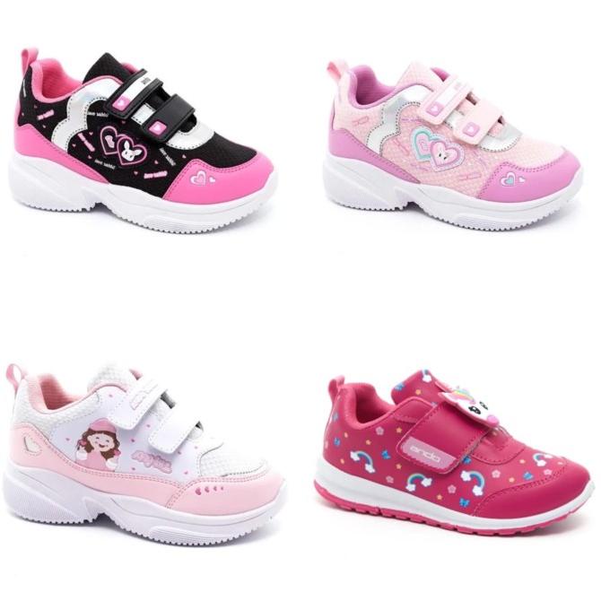 SEPATU SEKOLAH ANAK PEREMPUAN PAUD TK SD ANDO LILY CANDY