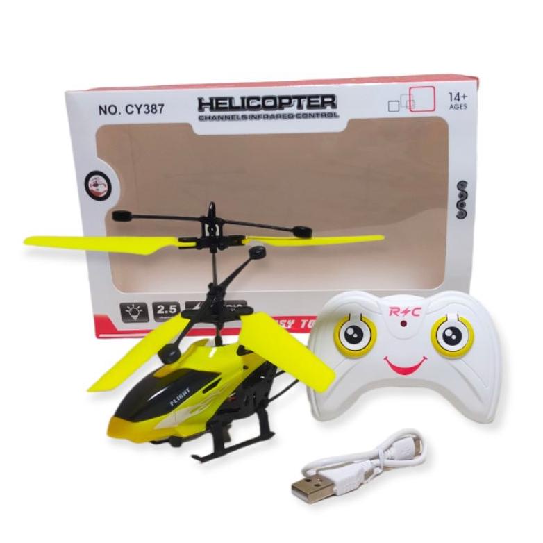 Miliki Mainan Anak Drone Helikopter Remote Kontrol / Mainan Anak Helikopter Remote Kontrol Tangan Dr