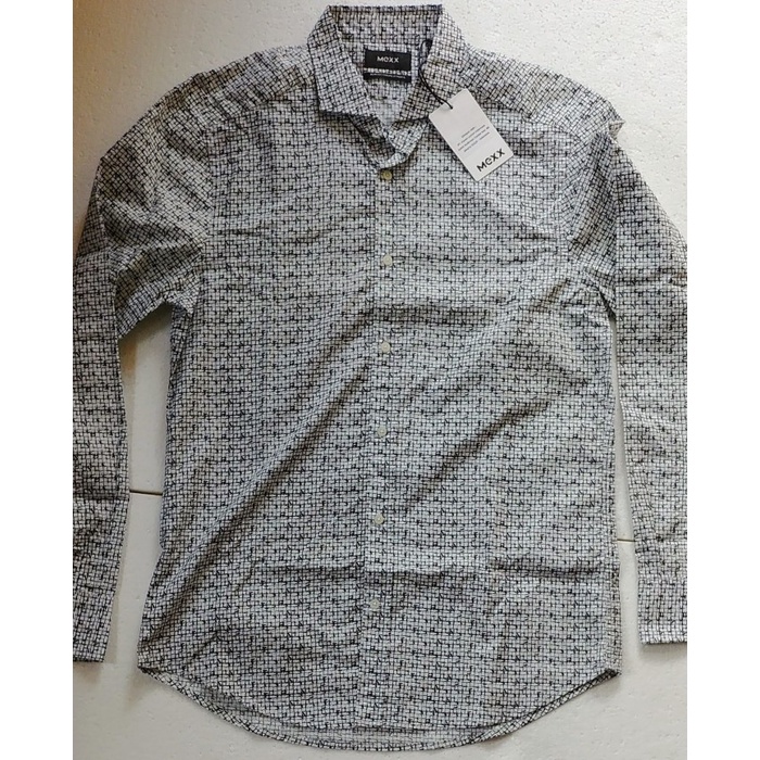 [COD] Kemeja Pria Mexx Wt Shirt Long Sleeve Slim Mx3020120 Terbaru