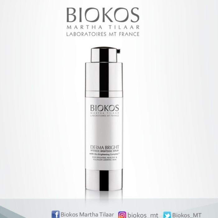 [New Ori] Serum Wajah Biokos Derma Bright Intensive Brightening Serum 30Ml Terbatas
