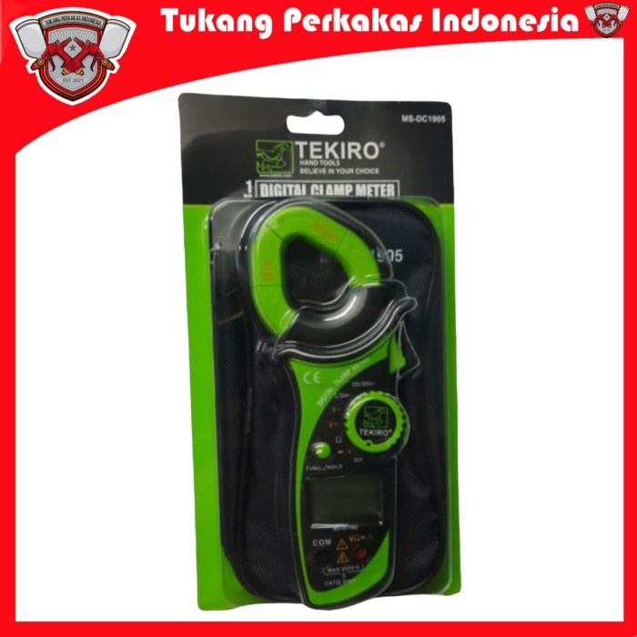 [Ori] Tekiro Digital Clamp Meter/ Tang Ampere Digital Terbaru