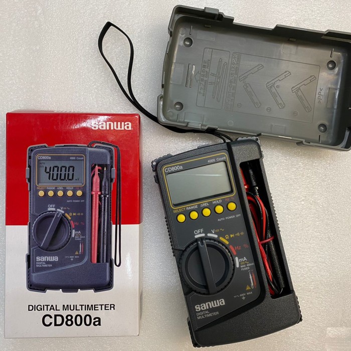 [New] Multitester Digital Sanwa Cd800A Digital Multitester Sanwa Limited