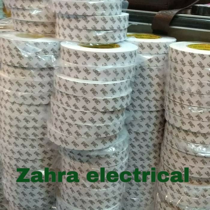 

Double Tape 3M Kertas Tissu / Lem Kertas Tipis 24 Mm X 50