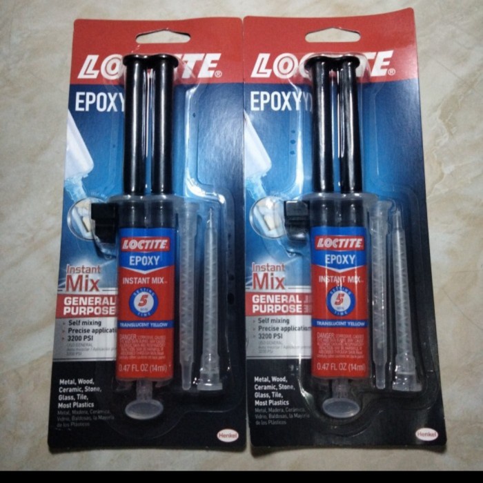 

Loctite Lem Resin Epoxy Instant Mix 5 Min