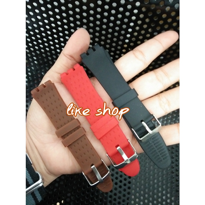 Tali Strap Karet Jam Tangan Swatch Swath Irony Ironi