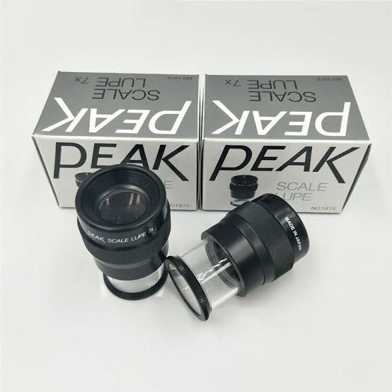 

Peak Scale Loupe 7X Peak scale loupe 7 x 7x magnifying mirror ORIGINAL