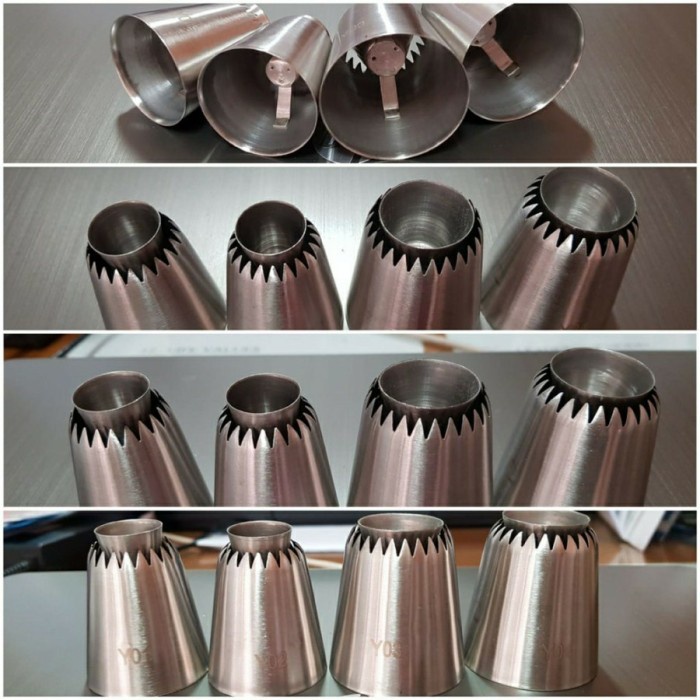 

Spuit Sultane Sultana Nozzle Stainless Steel Ring Bulat Set Isi 2Pcs