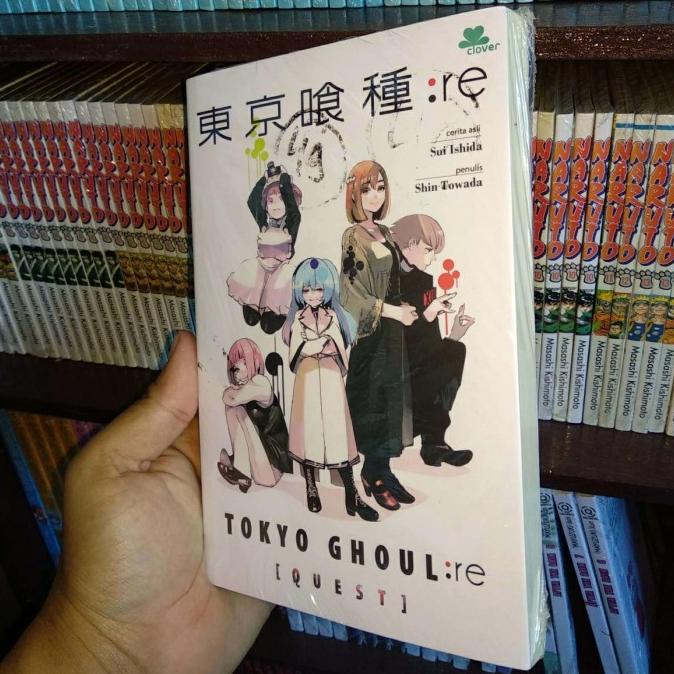 Novel Tokyo Ghoul Re - Quest (Segel, Original)
