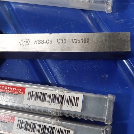 [Ori] Pahat Bubut Hss - Co M35 Jck 1/2 X 100  Betel Hss - Cobalt M35 Jck Terbatas