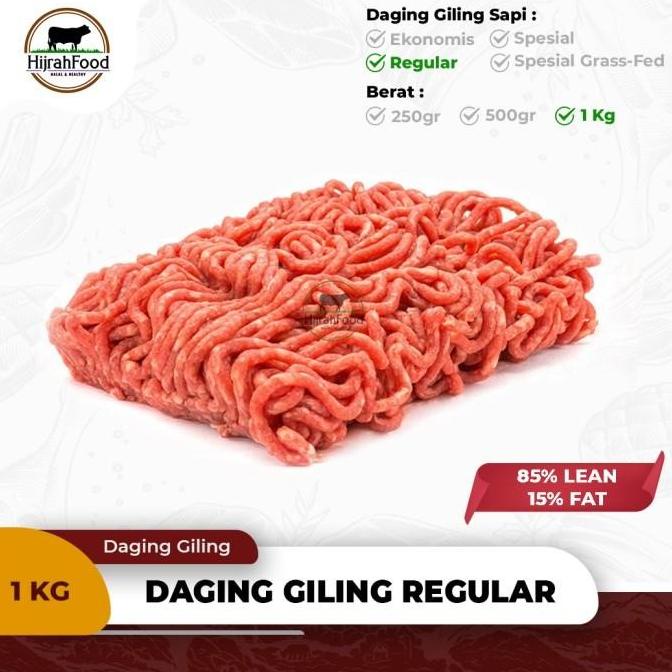 

Terlaris Daging Giling Sapi | Minced Ground Be - Regular - 1 Kg Tokonyaolfie