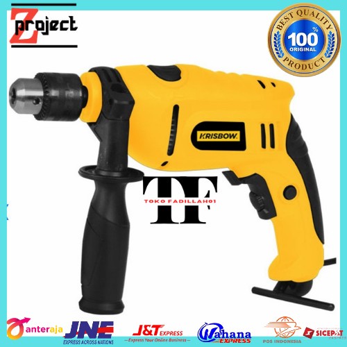 ✅COD Krisbow Bor Listrik 13Mm 650W / Impact Drill Mesin Bor Listrik Krisbow Terbaru