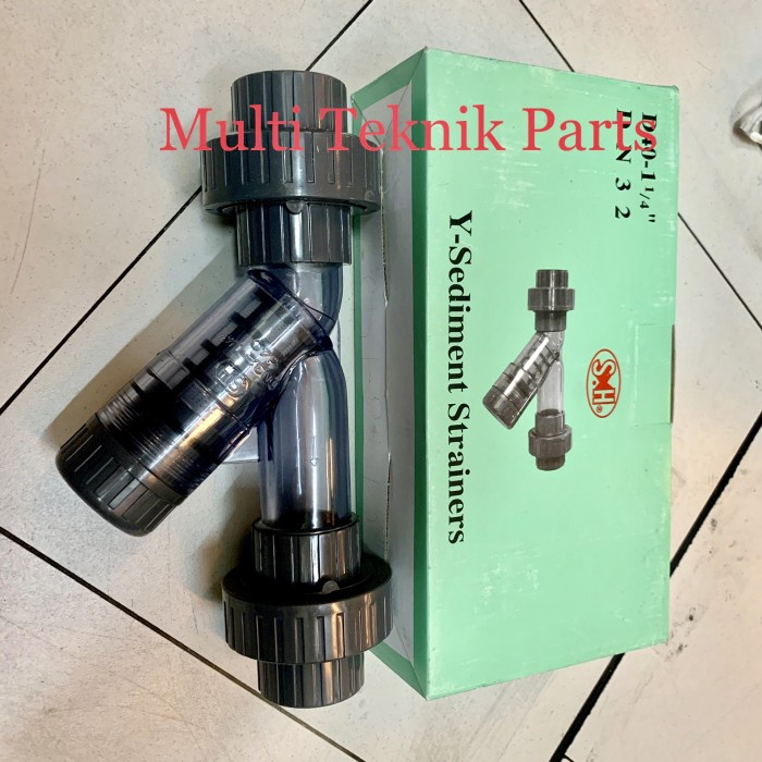 ✅COD Y Strainer Pvc Clear / Transparan / Y Strainer Pvc Bening 1/2 Inch Diskon