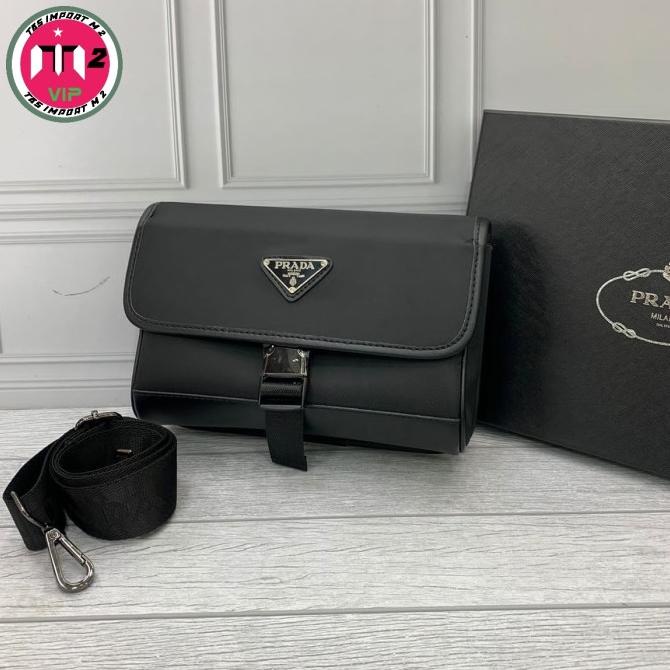 Tas Wanita Sling Ldh Import Branded Black Free Box #Iiii Kertania