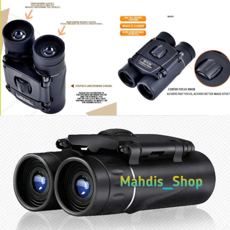 Teropong Binocular Outdoor Magnification 300X25 Night Vision / Malam Hari - Arsson 30X25 Teropong J
