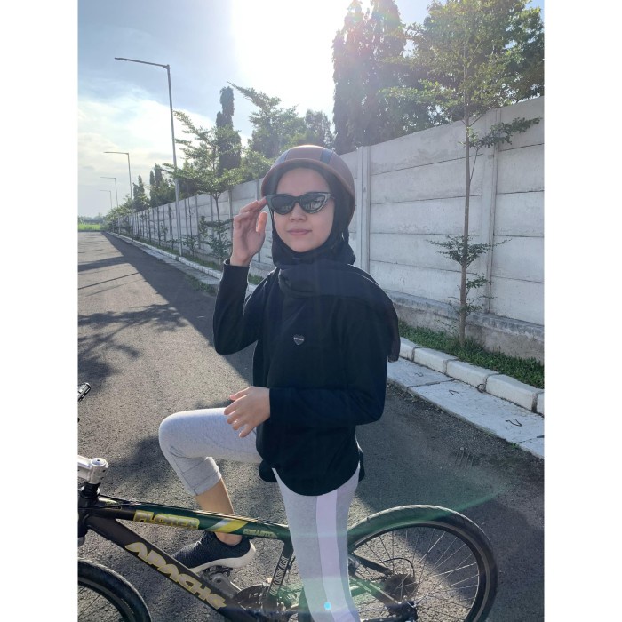 Baru Helm Sepeda Retro Lek Ono Tan-Hitam Model 1