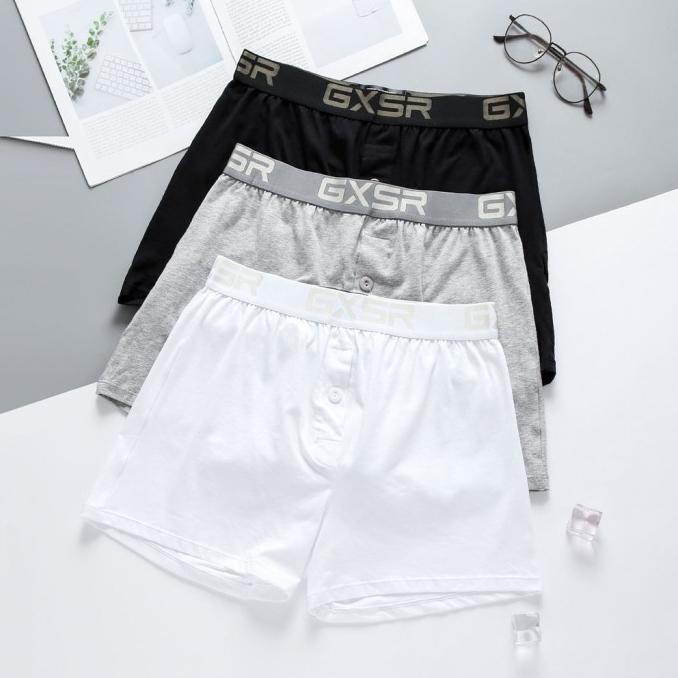 Boxer Katun Pria GX184 Men's Boxer Sempak Pria