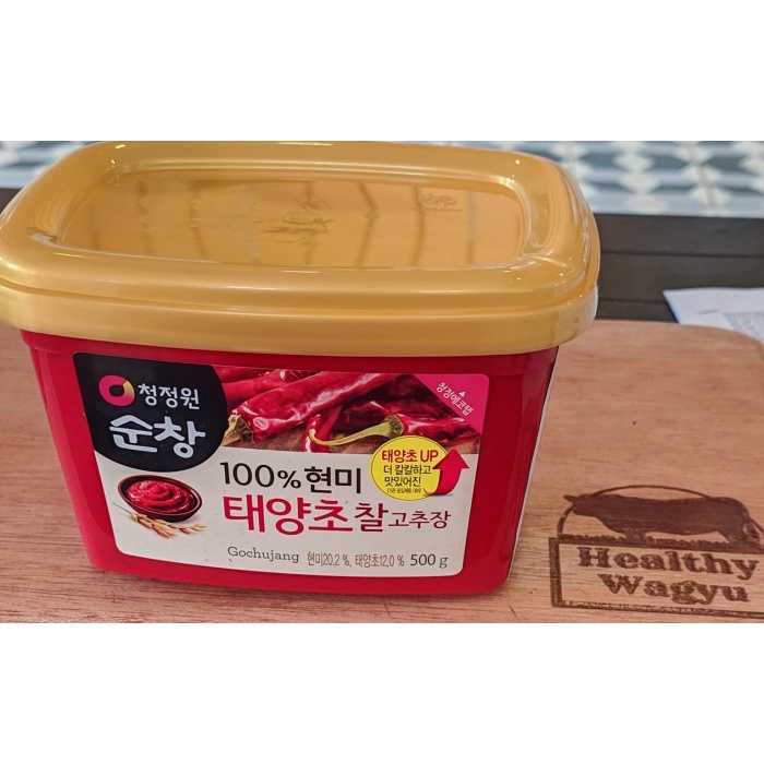 

Daesang Sunchang Gochujang Sambal Pasta Korea Hot Pepper Paste 500Gr
