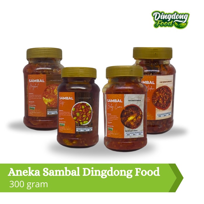 

Aneka Sambal Cumi Jengkol Pete Teri Medan Fresh Dingdong Food 300 Gram