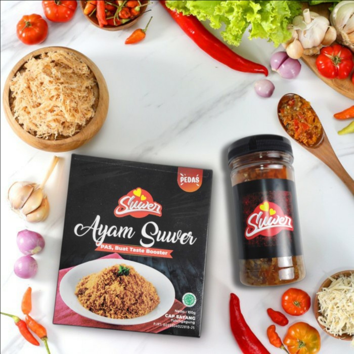 

Paket Hemat (Ayam Suwer & Sambal) Siap Makan No Msg