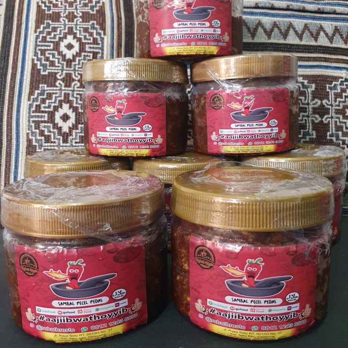 

Sambal Pecel Jawa Timur 500Gr