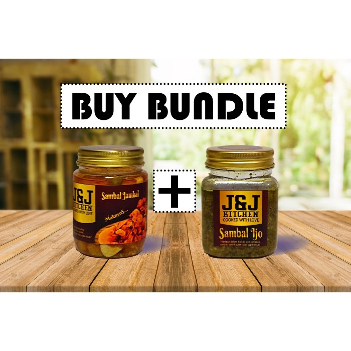 

Bundle Sambal Jambal 200G Dan Sambal Ijo 200G