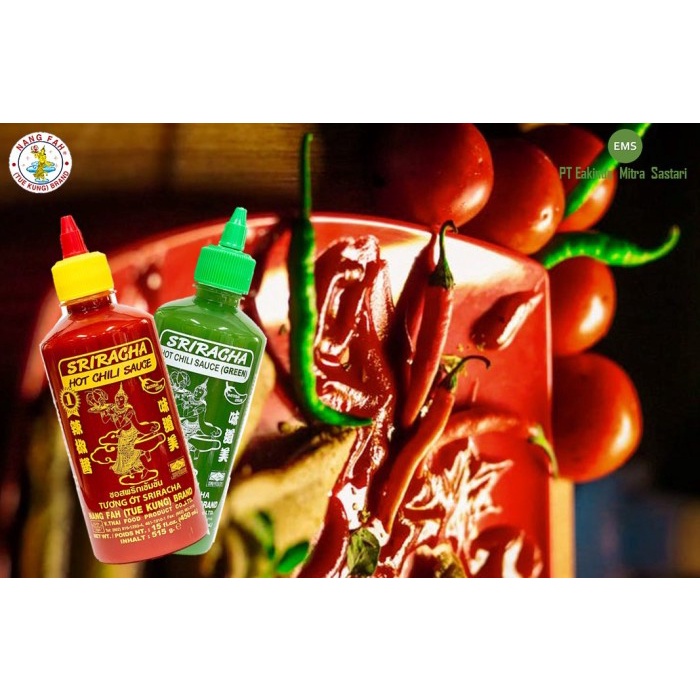 

Nang Fah Sriracha Sambal Cabe Merah Nangfah Hot Chili Sauce 450Ml