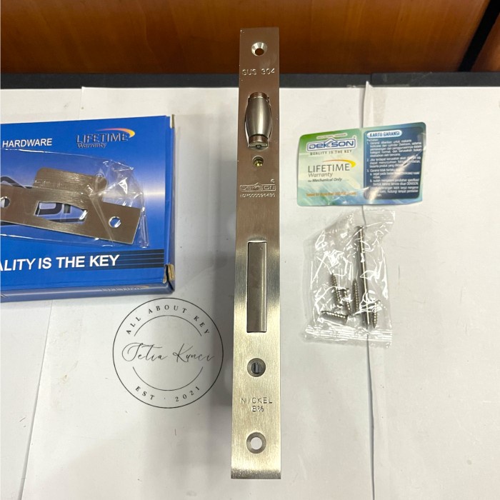 ✅Ori Mortise Lock Dekkson 8685 Mts Rl Dl Kunci Pelor Rl Dekkson Terbatas