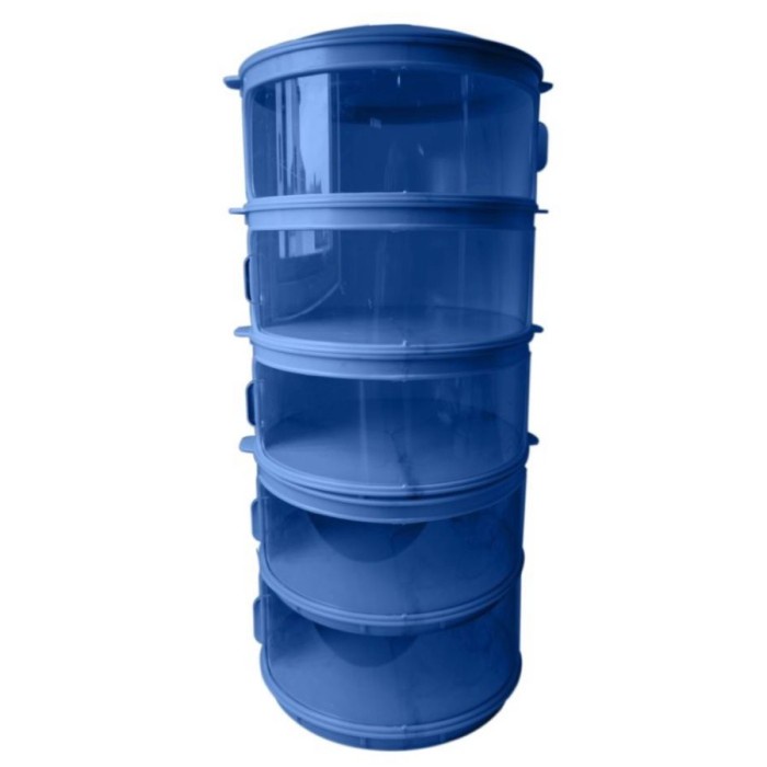 ✅Original Tudung Saji Tower Tingkat 5 Susun Food Storage Dish Keeper Technoplast Terbatas