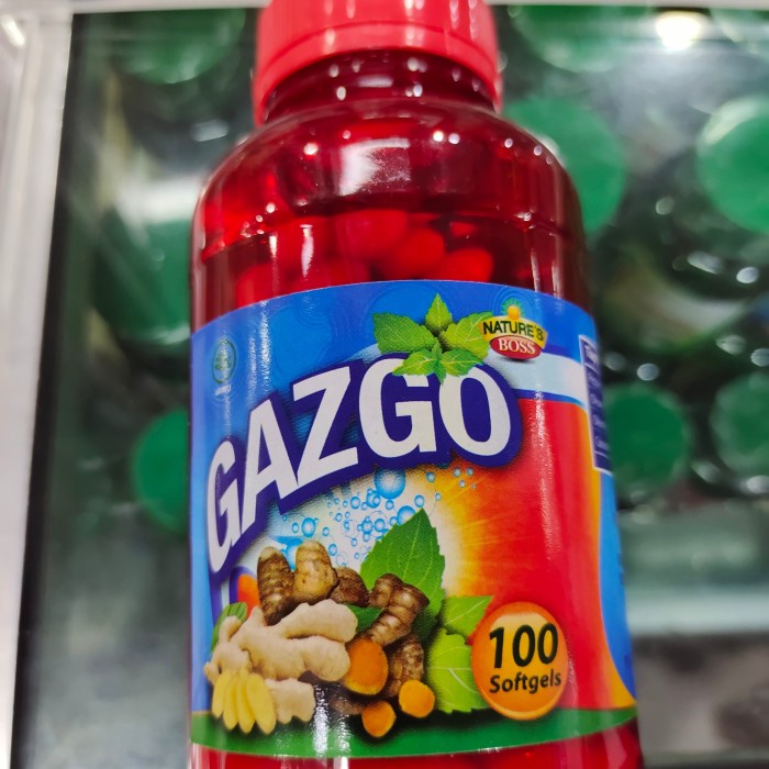 

✅Ready Gazgo Untuk Lambung Isi 100 Sofgel Berkualitas