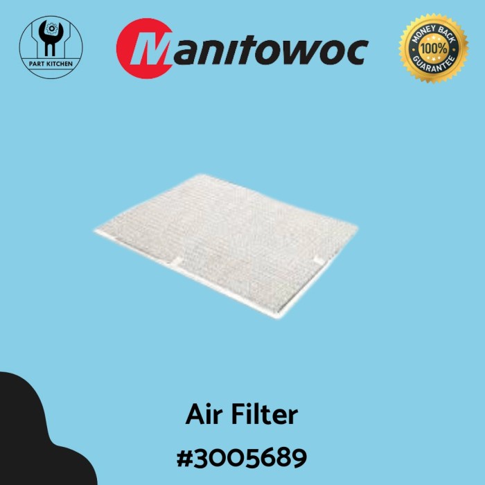 

✅Ready Air Filter Saringan Udara Condensor Ice Machine Manitowoc Berkualitas