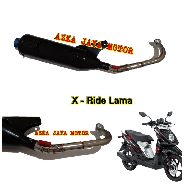 ✨Baru Knalpot Racing Bobokan X Ride Lama 115Cc / Knalpot Tsukigi X Ride Lama Berkualitas