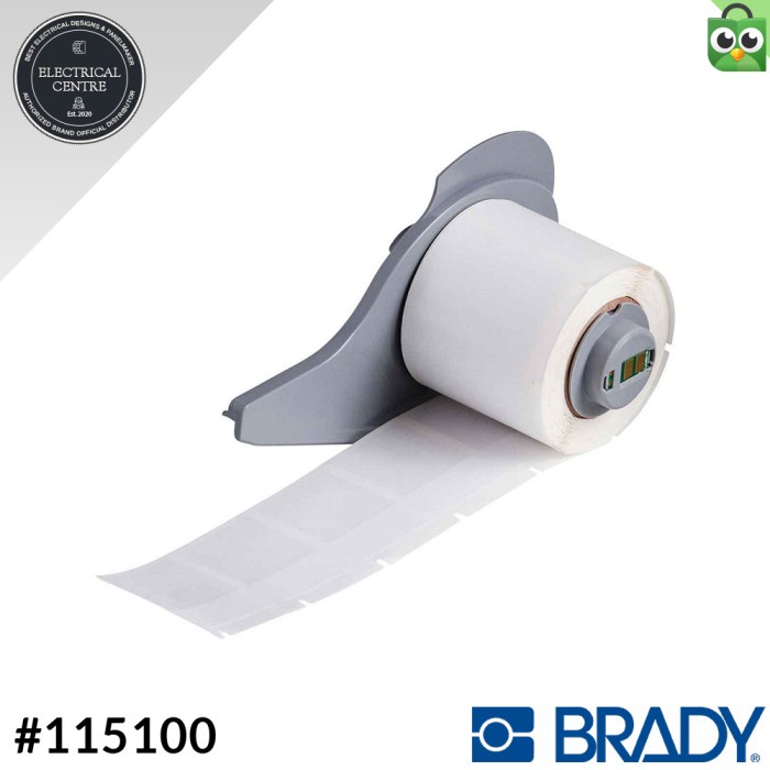 

✨Ready Brady M71-31-427 Self-Laminating Vinyl Wire And Cable Labels 115100 Terbaru