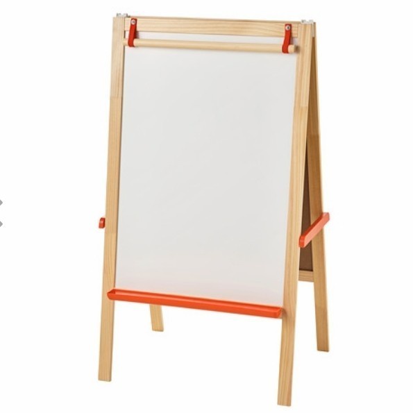 

✨Sale Gl Papan Lukis Kayu/Papan Menggambar 2 Sisi Belajar Anak 97X42X66Cm Diskon