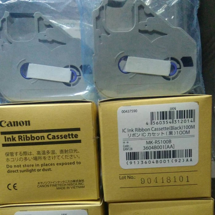 

✨Sale Dijual Ink Ribbon Canon Cassette 1 Box Isi 5Pcs Limited